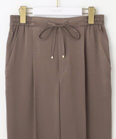 ANY SIS 【洗える】サテンドロストイージー パンツ