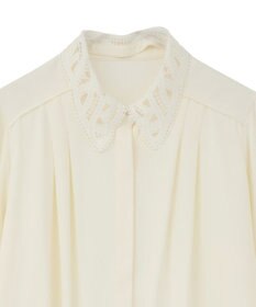 YECCA VECCA 2wayレース襟ブラウス