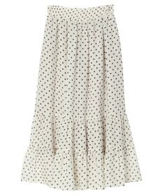 earth music&ecology ちょっとレトロなティアードスカート