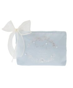 Maison de FLEUR シーシェルプリントポーチ