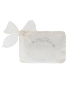 Maison de FLEUR シーシェルプリントポーチ