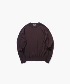 ATON WOOSTED WOOL | クルーネックセーター