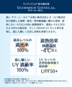 AURORA 【WEB限定】サマーシールド バイカラー晴雨兼用傘（折りたたみ）