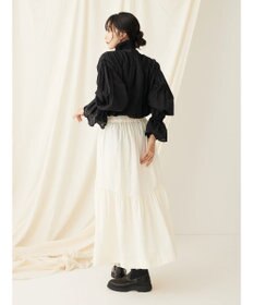 CRAFT STANDARD BOUTIQUE スカラレース袖ブラウス