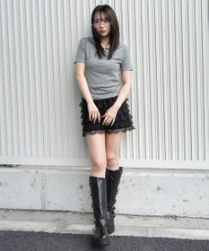 WEGO ヘンリーネックフードT