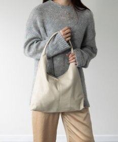 INTER-CHAUSSURES 【ANDREA CARDONE】シュリンクレザーショルダーバッグ