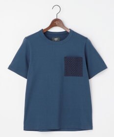 JOSEPH ABBOUD MOUNTAIN 【ゆったり】プレーティング天竺ポケットアウトドア Tシャツ