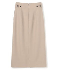 BEIGE， 【VERY NaVY12月号掲載】BUNNELL / ウールハイウエストタブボタンスカート