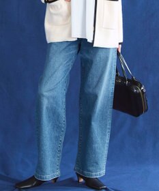 23区 S 【滝沢眞規子さん着用/VERY掲載/洗える】23区DENIM ストレッチ ワイドパンツ