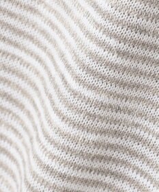 JOSEPH ABBOUD 【軽い/洗える】スラブギマボーダーニットカーディガン