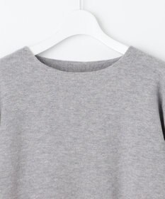 自由区 S 【洗える】セミウーステッドウールボートネック ニット