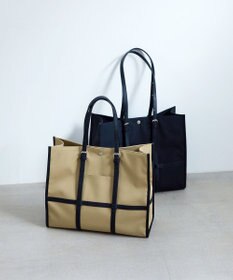 TOPKAPI 【Breath TOPKAPI】FRAME フレーム レザーベルト スクエア トートバッグ　A4 / 軽量