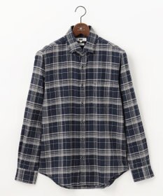 JOSEPH ABBOUD 【オーガニックコットン】ビッグチェック フランネルシャツ