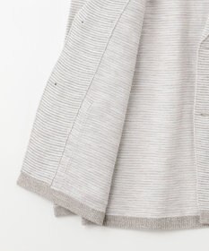 JOSEPH ABBOUD 【軽い/洗える】スラブギマボーダーニットカーディガン