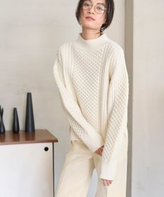 UNFILO アランパターンニット