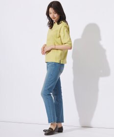 J.PRESS LADIES L 【洗える】BASIC STRETCH DENIM スキニー パンツ