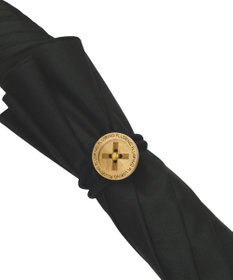 +RING 【UVカット100%】【UPF50＋】【遮光率99%以上】プラスリング 晴雨兼用傘（長ショート） FLW T1265 2重張り傘