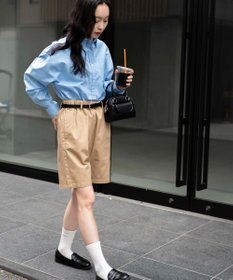 WEGO 【ユニセックス着用ITEM/ウエストゴム】リラックスイージーショーツ