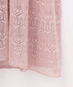 自由区 【カトリエムブーケ】Un pull en dentelle シアーニットワンピース