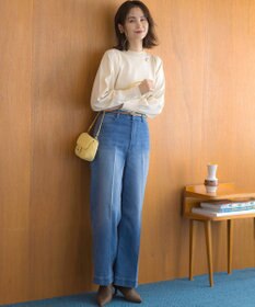 組曲 【WEB限定】ELENAスパンコールバックパール ニット