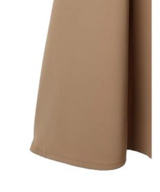 earth music&ecology ハイウエスト切り替えドッキングフレアワンピース