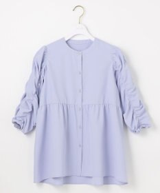 ANY SIS 【洗える】ギャザースリーブ ブラウス