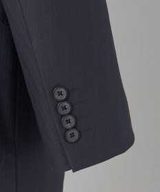 GOTAIRIKU 希少/五大陸限定【御幸毛織】コンパクトヤーン×SUPER120'sWOOL　グレー（ペーパープレス加工）