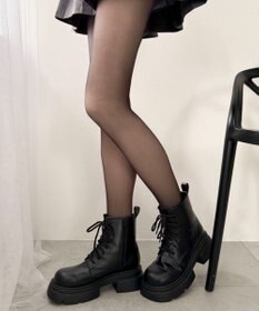 WEGO 【裏起毛】130Dフェイクタイツ