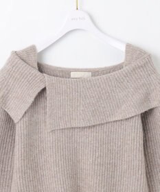 ANY SIS 【洗える】オフショル ニット