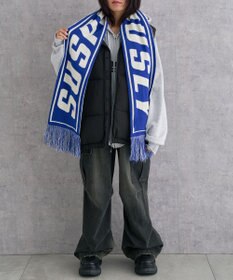 WEGO 【ユニセックス着用ITEM】ロゴマフラー