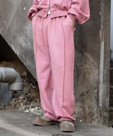 WEGO 【ユニセックス着用ITEM/ウエストゴム】スウィッチングスウェットパンツ