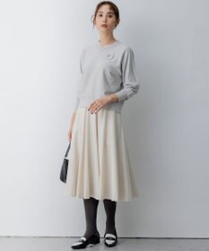 組曲 【洗える・WEB限定】Vネックドルマンスリーブ ニット