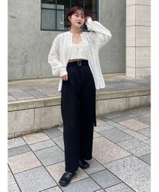 Green Parks レースブラウス