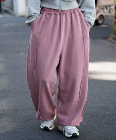 WEGO 【ユニセックス着用ITEM/ウエストゴム】スウィッチングスウェットパンツ