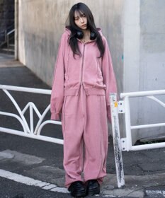 WEGO 【ユニセックス着用ITEM/ウエストゴム】スウィッチングスウェットパンツ
