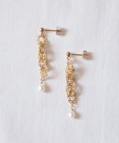 CASUMINO micro chain ピアス