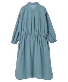 Green Parks ミディ丈ドロストシャツワンピース