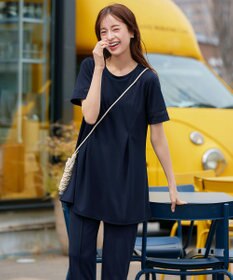 Tiaclasse 【洗える・接触冷感・紫外線ケア・サラごこち】はしごレースチュニック