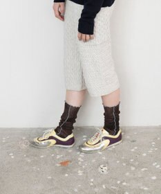 TRICOTE メローフロックメッシュソックス