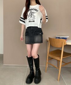 WEGO FUNNYグラフィックショートT