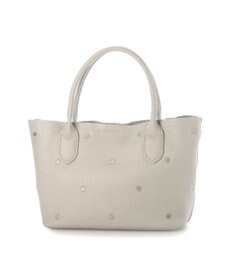 UNBILLION ペルケ perche / 牛革ドット刺繍2wayトートS