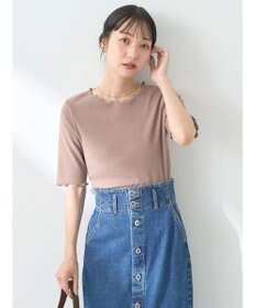 earth music&ecology メロ－リブプルオーバー