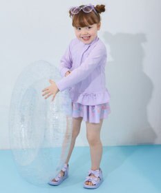 ANY KIDS 【UVカット】フリルラッシュガード