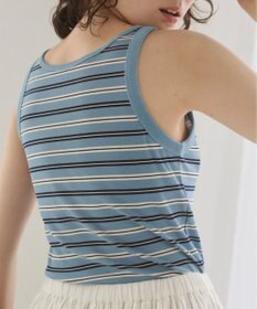 WEGO 【ANGIE VINTAGE】カップ付きマルチボーダータンク