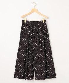 組曲 L 【WEB限定】ドットプリントデシン フリルパンツ