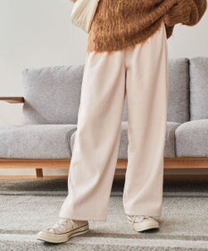 WEGO 裏起毛ワイドイージーパンツ