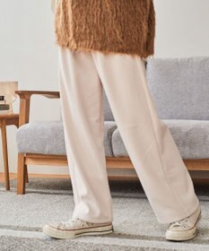 WEGO 裏起毛ワイドイージーパンツ