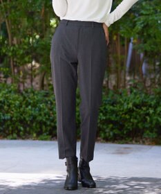 J.PRESS LADIES L 【WEB限定カラーあり・洗える】T/Rアルガンシルク テーパード パンツ