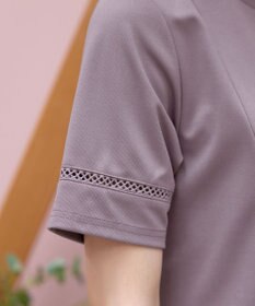 Tiaclasse 【洗える・接触冷感・紫外線ケア・サラごこち】はしごレースチュニック