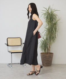 AMERICAN HOLIC 【2点セット】ナイロンAラインワンピース+キャミソール